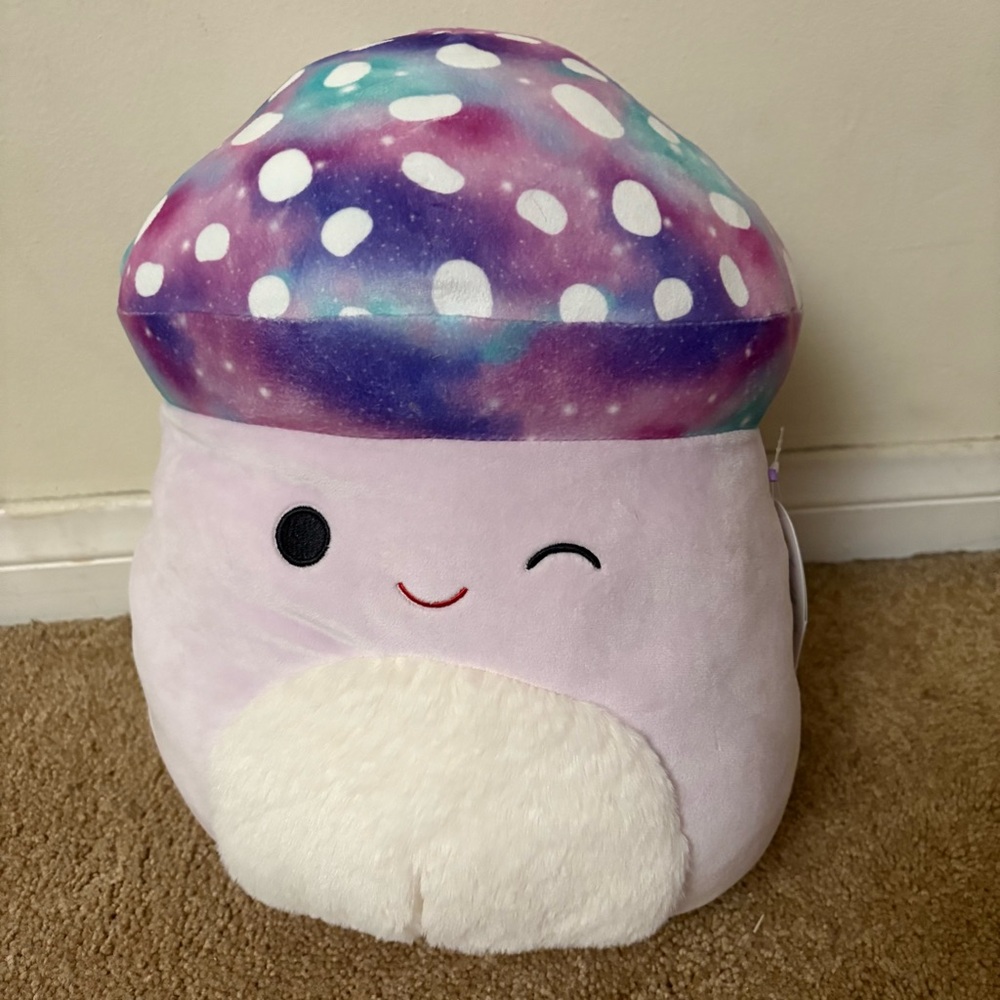 Squishmallow Minya the Mushroom 12" Plush Collectible Toy 2021